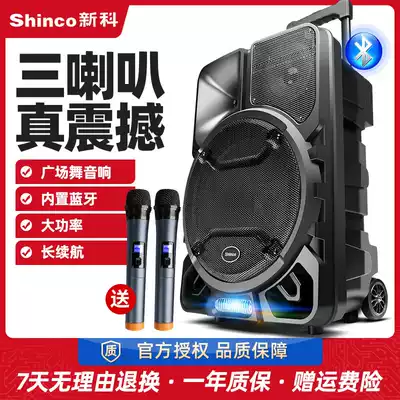 Xinke T20 square dance audio three-frequency outdoor high-power Bluetooth rod speaker outdoor portable