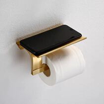 Bubble bathroom New brushed brass rack paper towel holder roll holder