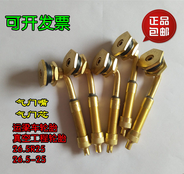 Valve Mouth TRJ650-03 Engineering Tire Beam Truck Tire 26 5R25 Gas Mouth Gas Mouth Valve Core Pure Copper