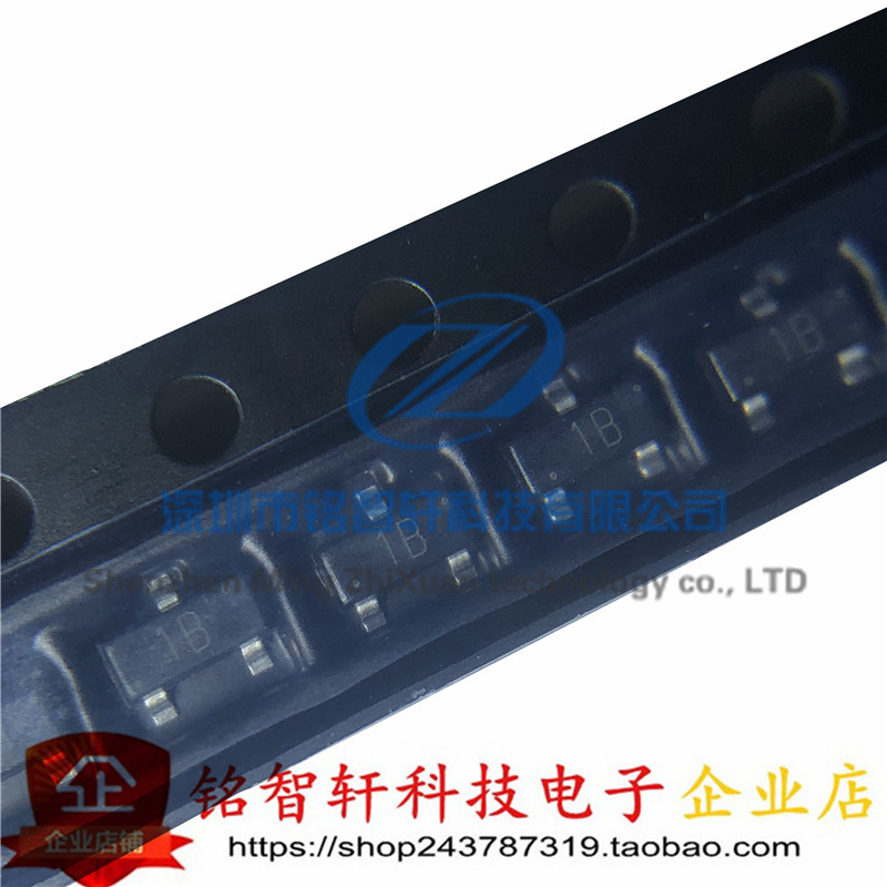 全新 贴片三极管 BC846B 丝印 1B SOT23  0.1A/65V NPN 原装 50只