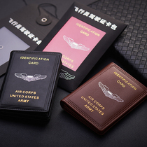 RIMIX card Bag Mens Mini Card sleeve multi-layer leather drivers license leather case anti-degaussing pure drivers license holder wallet