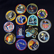 Apollo Velcro armband aviation Velcro armband clothes hat patch badge badge 3D embroidery