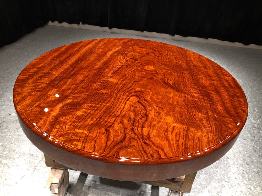 Bahua large board tea table office table and chairs table solid wood tea table water corrugated ghost face pattern 116-116-10