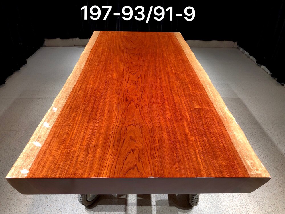 Bahua large board tea table office table and chairs table solid wood tea table water corrugated ghost face pattern 197-92-9