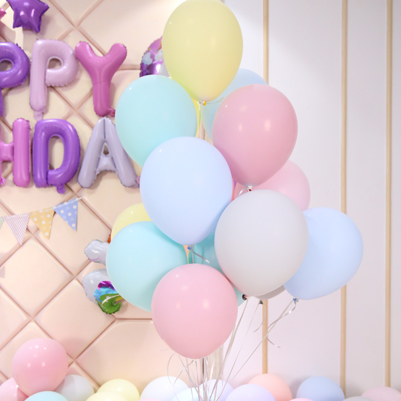 ins macarons candy color balloon decoration party sue white wedding supplies wedding wedding arch bridal wedding house arrangement