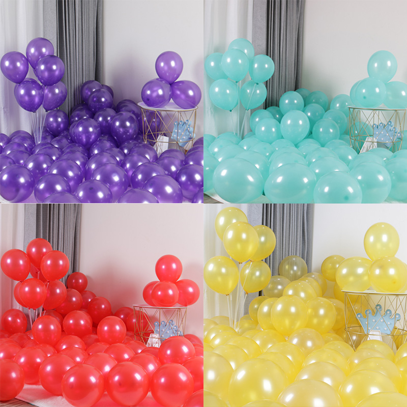 Creative thickening pearl arch creative balloon wedding products decorated birthday party balloon wholesale wedding room arrangement