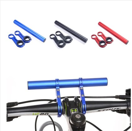 Mountain Bike Riding Extension Bracket Yard Table Headlight Handlebar Extension Frame Aluminum Alloy Light Stand
