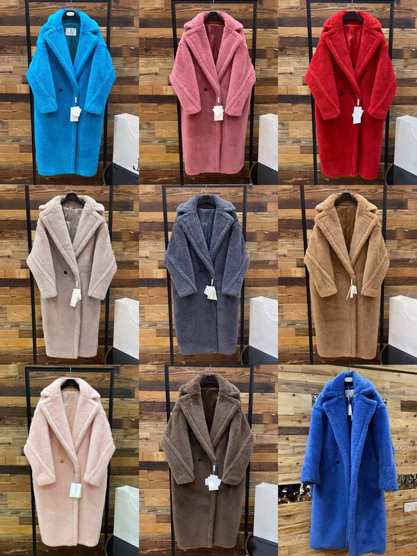 Mawangya Teddy Bear Coat Winter New High-End Alpaca Wool Jacket Teddy Thick Cocoon Style