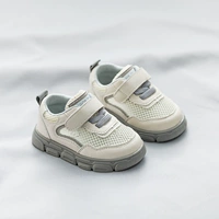 Весенняя детская обувь для малышей для мужчин 1-3 лет, дышащая обувь с сеткой для девочек от 0 до 2 лет, нескользящая повседневная обувь с мягкой подошвой и сеткой