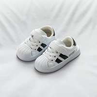 Детские белые кеды, кроссовки для раннего возраста, 1-3 лет