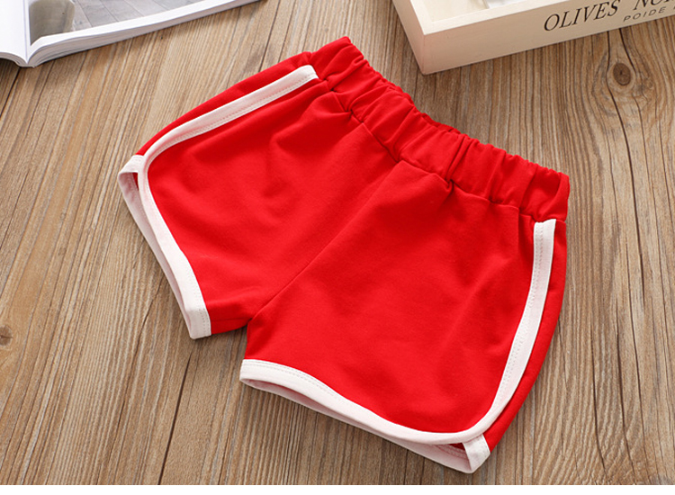 Cô gái mùa hè hai mảnh 2018 mới nhỏ và vừa trẻ em mỏng không tay cotton T-Shirt Hàn Quốc quần short bé phù hợp với thủy triều