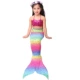 Đuôi nàng tiên cá! Trang phục nàng tiên cá Fish Tail Princess Dress Girl Child Bộ đồ bơi nàng tiên cá