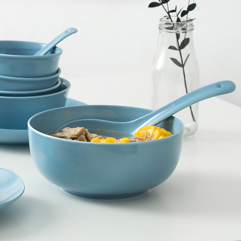 The microwave dessert bowl ipads bowls with single fruit salad bowl 7 "steamed egg noodles bowl of northern Europe