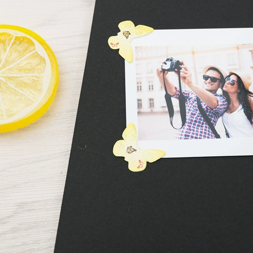 迈格 Фотоальбом с аксессуарами, фотография, наклейка, «сделай сам», фиксаторы в комплекте