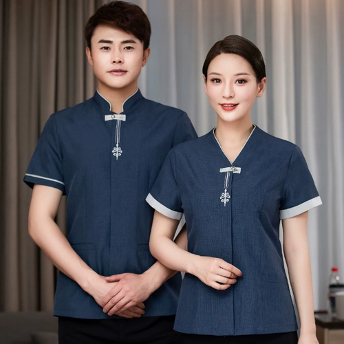 Уборка недвижимости рабочая одежда с коротки