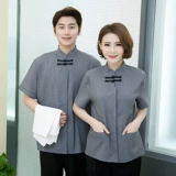 Комбинезон, комнатная летняя одежда для работы, короткий рукав