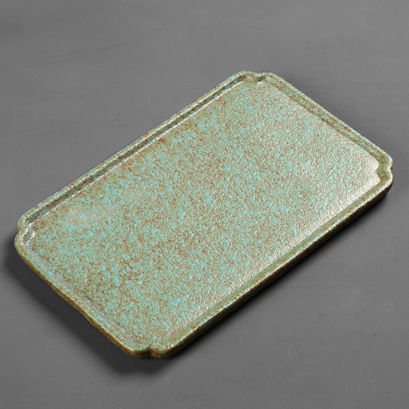 Bearing pot of Bearing dry mercifully tea sets tea tray zen Japanese ceramics kung fu tea saucer dish household small contracted restoring ancient ways