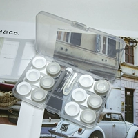 Шесть пар (серо -белый)