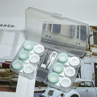 Шесть пар (зеленый белый)