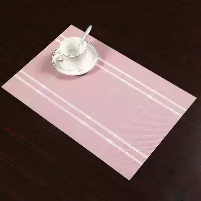 Heat insulation mat Table mat Western mat Meal cloth anti-scalding mat Bowl mat European-style heat insulation waterproof dinner plate mat Household