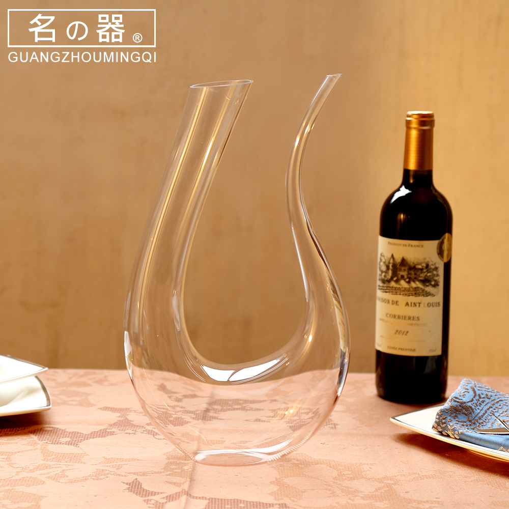 Name Finder Crystal Red Wine U Type Decanter Wine Red Wine Suit Home Eu Style Decanter Pot Wine Decanter Wine Decanter