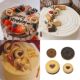 Chocolate Filled Heart Cookies Cake Decoration