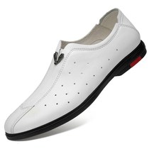 Mens shoes spring 2021 New Bean shoes head layer cowhide leather leather shoes white youth white shoes mens white shoes