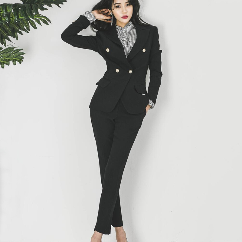 Professional suit suit Female Inn Wind Small Aroma Breeze 2021 Spring Autumn Han Edition Fashion Temperament Ol Casual Western Suit Jacket