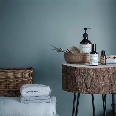 Norse wind ins gray blue wallpaper living room bedroom modern simple pure color plain office PVC waterproof wallpaper