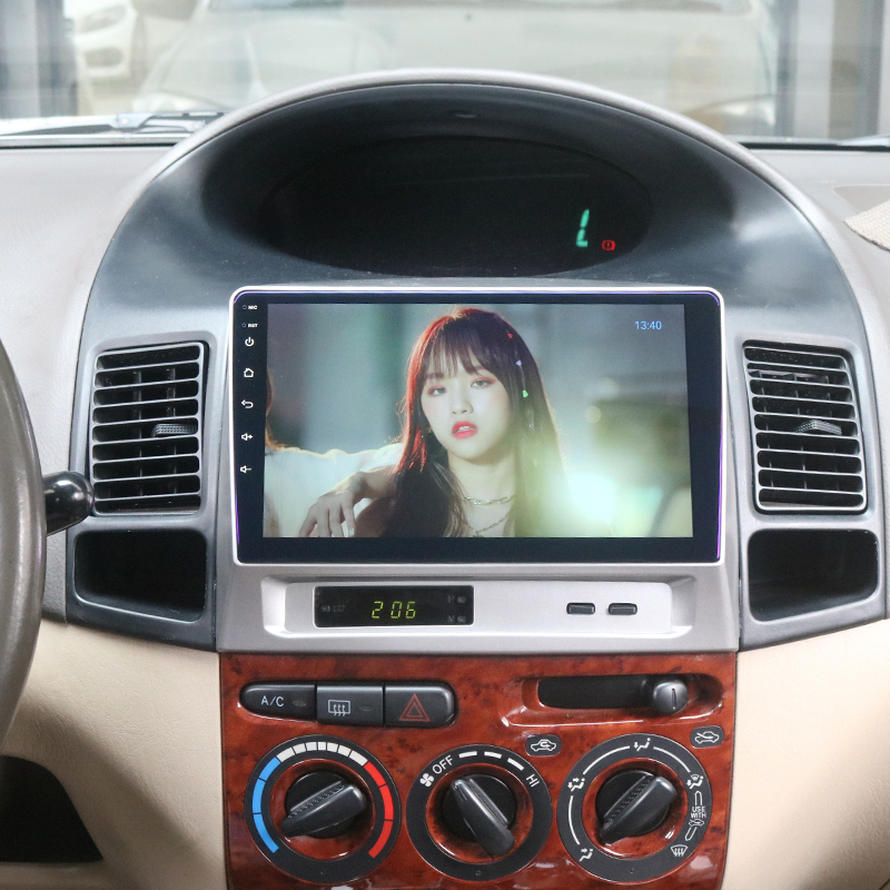 Suitable for Overseas 2002-2007 Toyota Vios Ncp42 Old Vios Android System Carplay Large Screen Navigation