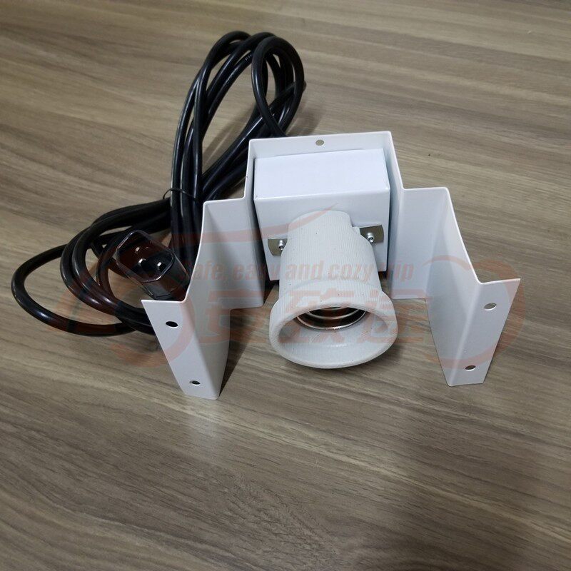 Foreign Trade Etag E40 Ceramic Lamp Cap Power Cord Eu Gauge Beauty Gauge Power Cord Character Head Extension Cord