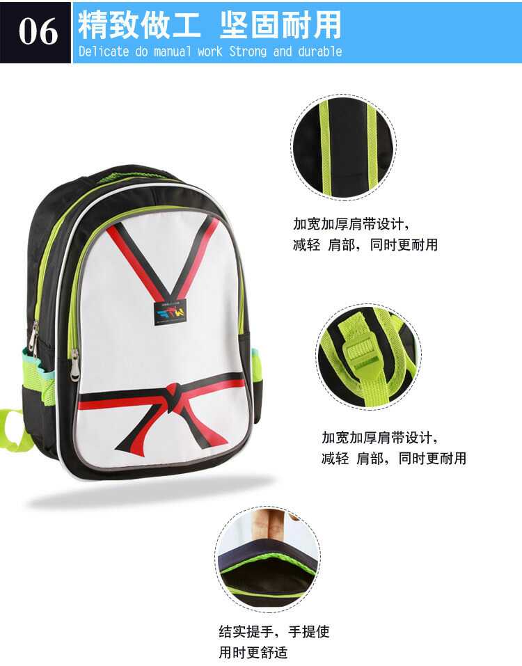 Taekwondo túi ba lô hành lý thể thao ngoài trời chàng trai và cô gái hành lý quà tặng miễn phí thiết kế logo tùy chỉnh balo tre em