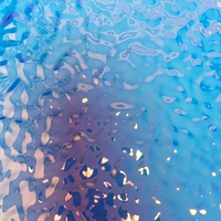 Красочная синяя рябь толщиной 0,3, ширина 1,25 метра, 5 метров.