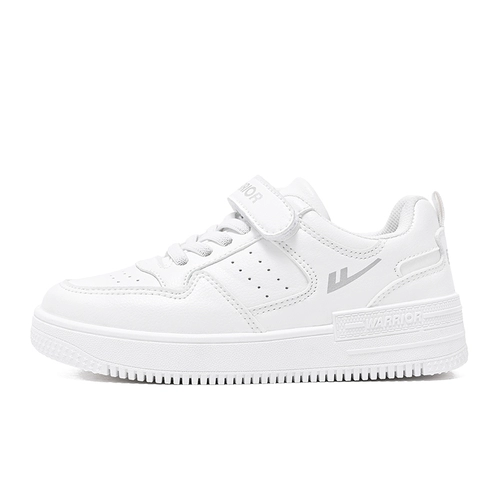 Warrior, туфли для мальчиков, белая обувь, белая детская спортивная обувь для школьников, низкие кроссовки, осенние