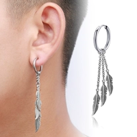 Серьги с кисточками, клипсы, пуля, в корейском стиле, новая коллекция, без проколов ушей