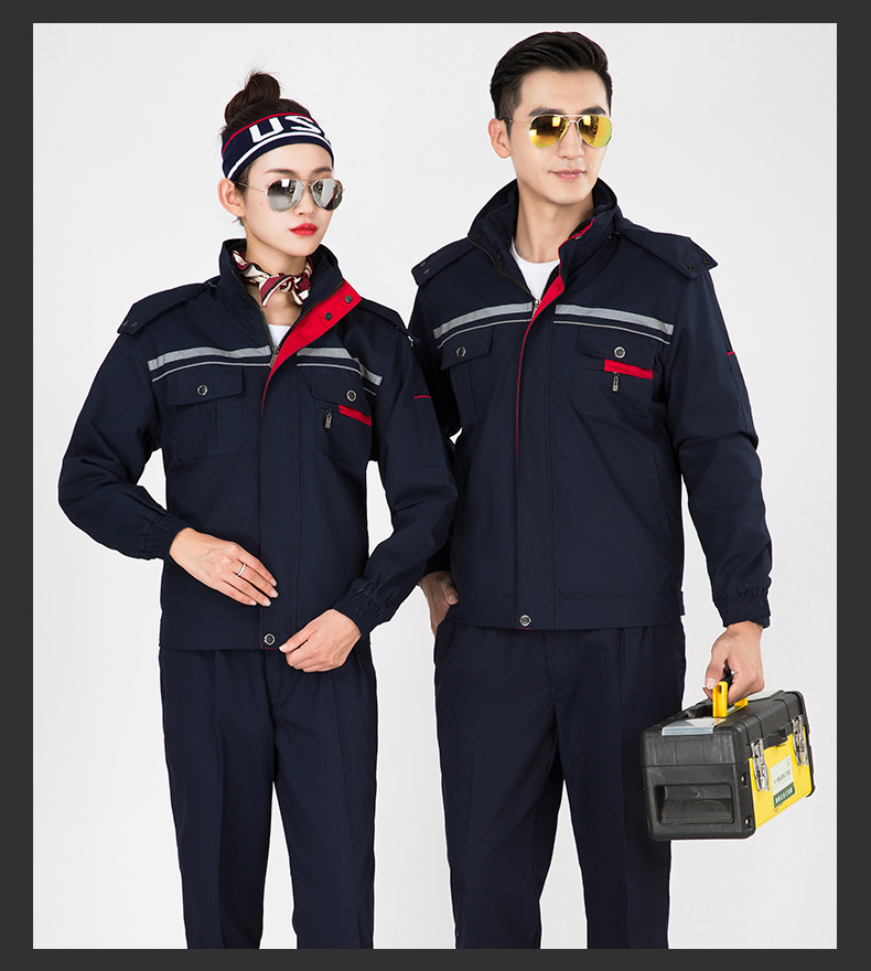 Quần áo làm việc mùa đông, áo khoác cotton, bảo hiểm lao động dày nam, áo khoác bông, áo khoác, công việc sửa chữa ô tô, kỹ thuật, lạnh ngắn, ấm đồ ngủ pijama