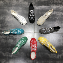 New Summer Season One Foot Pedal Sails Shoes Men Trends 100 Hitch Glistening Mens Breathable Sloth Shoes Pure Color Soft Bottom Cloth Shoes