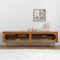 Go home medieval retro TV cabinet modern minimalist designer furniture living room small apartment TV audio-visual cabinet