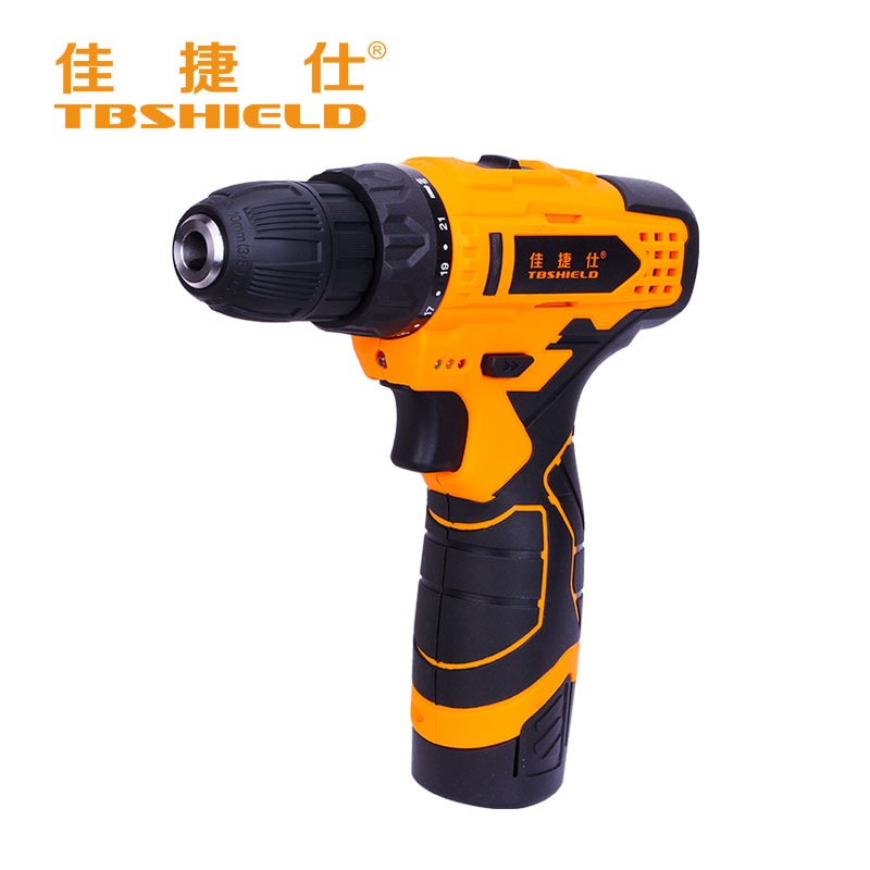 Gold Index Jiatesee J04-12V dual speed lithium electric drill handheld rechargeable multifunction home electric screwdriver