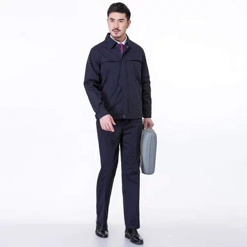 Чистый хлопок рабочей одежды набор мужских управления работниками лидерства кадров