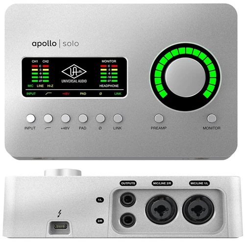 UA Apollo Solo 2 в 4-4 Новом Apollo Solo Solo Care Electric 3 смешанный аудио -интерфейс UAD UAD