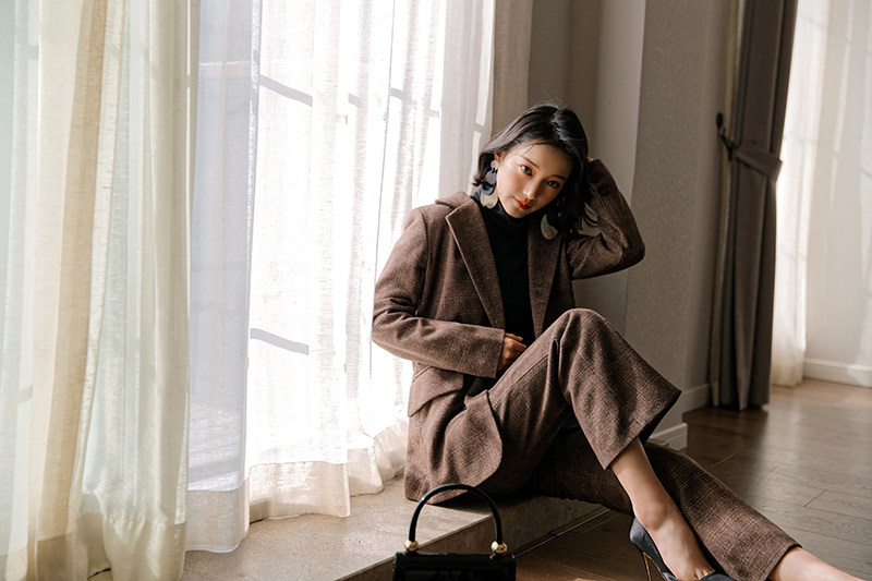 Veste pour femme KAERO en Laine - Ref 3219899 Image 16