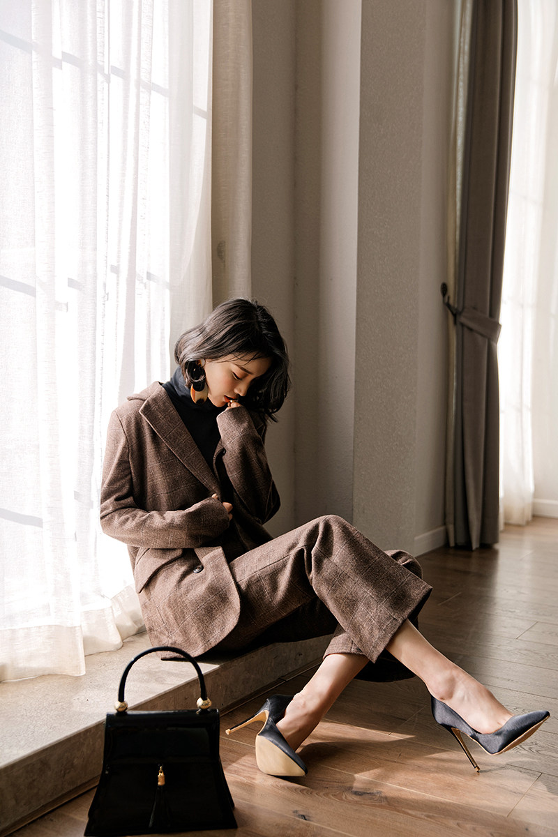 Veste pour femme KAERO en Laine - Ref 3219899 Image 17