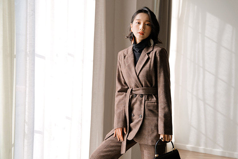 Veste pour femme KAERO en Laine - Ref 3219899 Image 10