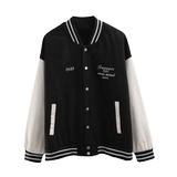 Весенняя осенняя куртка, бейсбольная форма, тренд сезона, в корейском стиле, с вышивкой