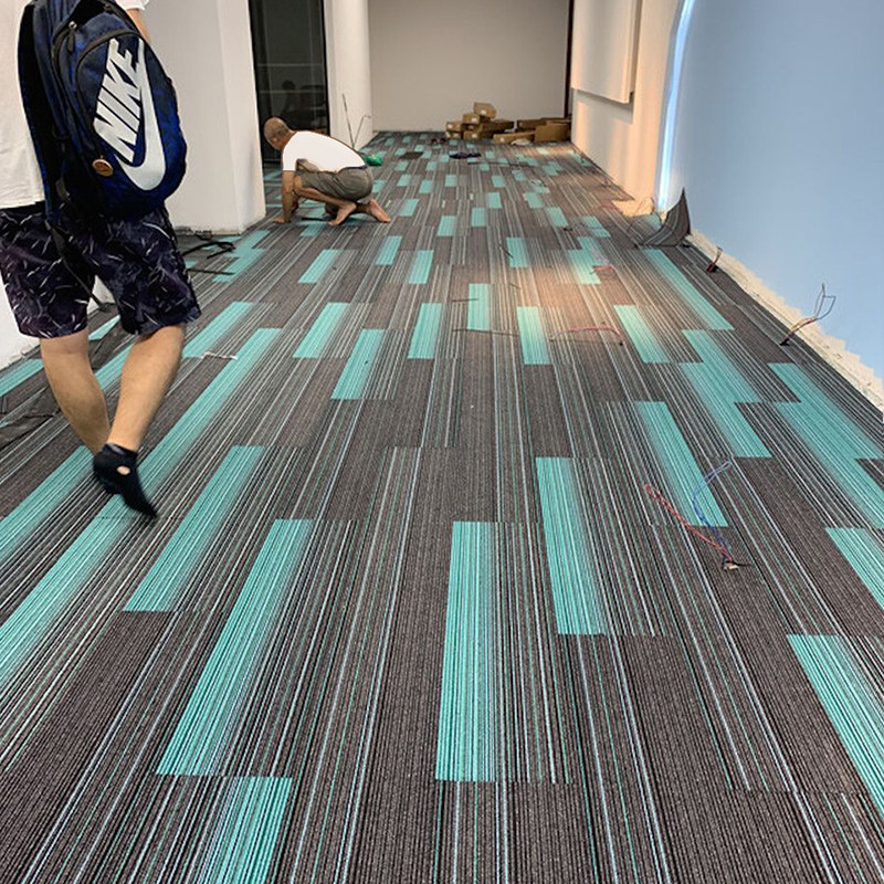 Carpet office rectangular splicing large-area company commercial full shop billiard hall billiard room hotel