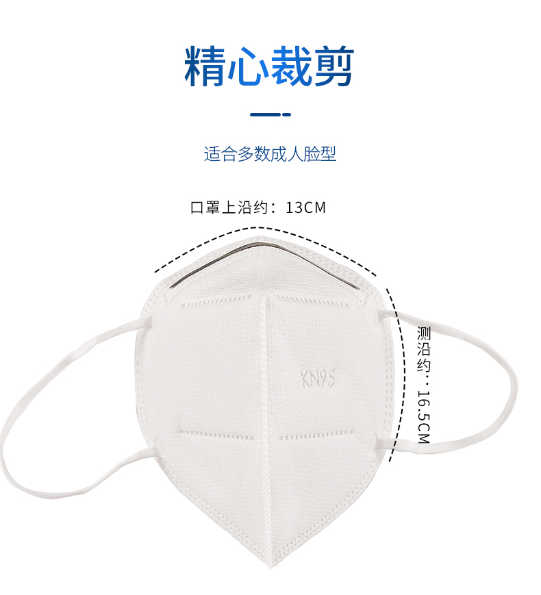 萱尔丽 KN95级别防护口罩 10只 图9