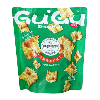 Xiangmeike Soda Crackers with Black Truffle and Ham, Mushroom and Cheese, Healthy, Delicious, Crispy and Satisfying