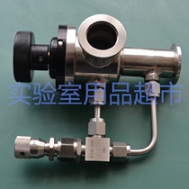 Experimental tube furnace vacuum baffle valve Vacuum shunt baffle valve CVD system vacuum pressure regulator