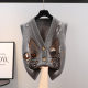 Knitted Vest 2026 New Spring and Autumn Outerwear Women's Sweater Korean Style Fashion Jacket Embroidered Sleeveless Cardigan